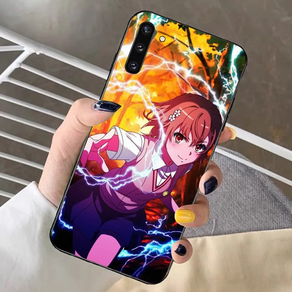 Anime M-Misaka Mikoto Cute Phone Case For Samsung Note 8 9 10 20 Pro Plus Lite M 10 11 20 30 21 31 51 A 21 22 42 02 03