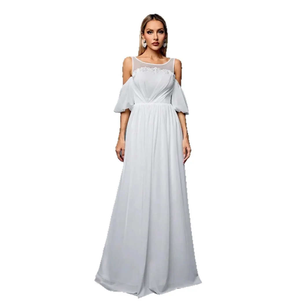 2025 nova meia manga fino ajuste vestido de baile vestido de banquete reunião anual anfitrião vestido goth 2025 vestido de verão robe feminino