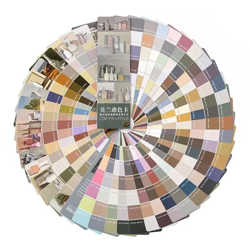 Internationaler Standard, universeller Druck, CMYK-Farbkarte, traditionelle Farbkarte, Schablonenkarte