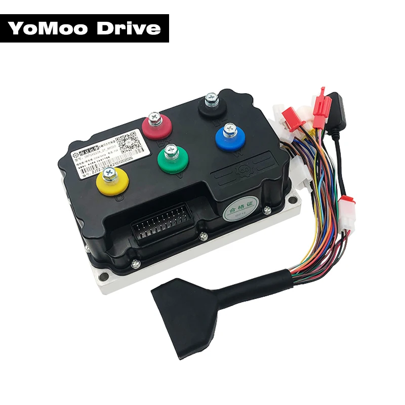 QS138 3KW V3 70H 72V 100KMH PMSM Mittelantriebsmotor mit FarDriver ND72360, DKD-Display, T08 Drosselklappe für elektrisches Moped-Motorrad