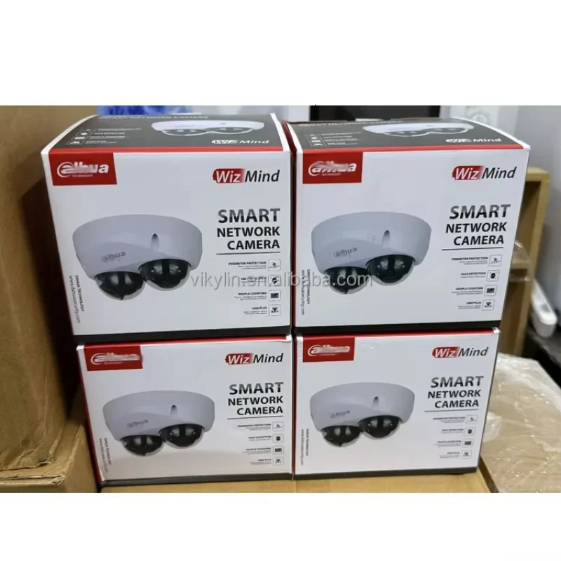 2x4 ميجابكسل IPC-HDBW5441F-AS-E2 IR30M ثنائي الاتجاه كشف الوجه البحث الذكي WizMind كاميرا شبكة مراقبة