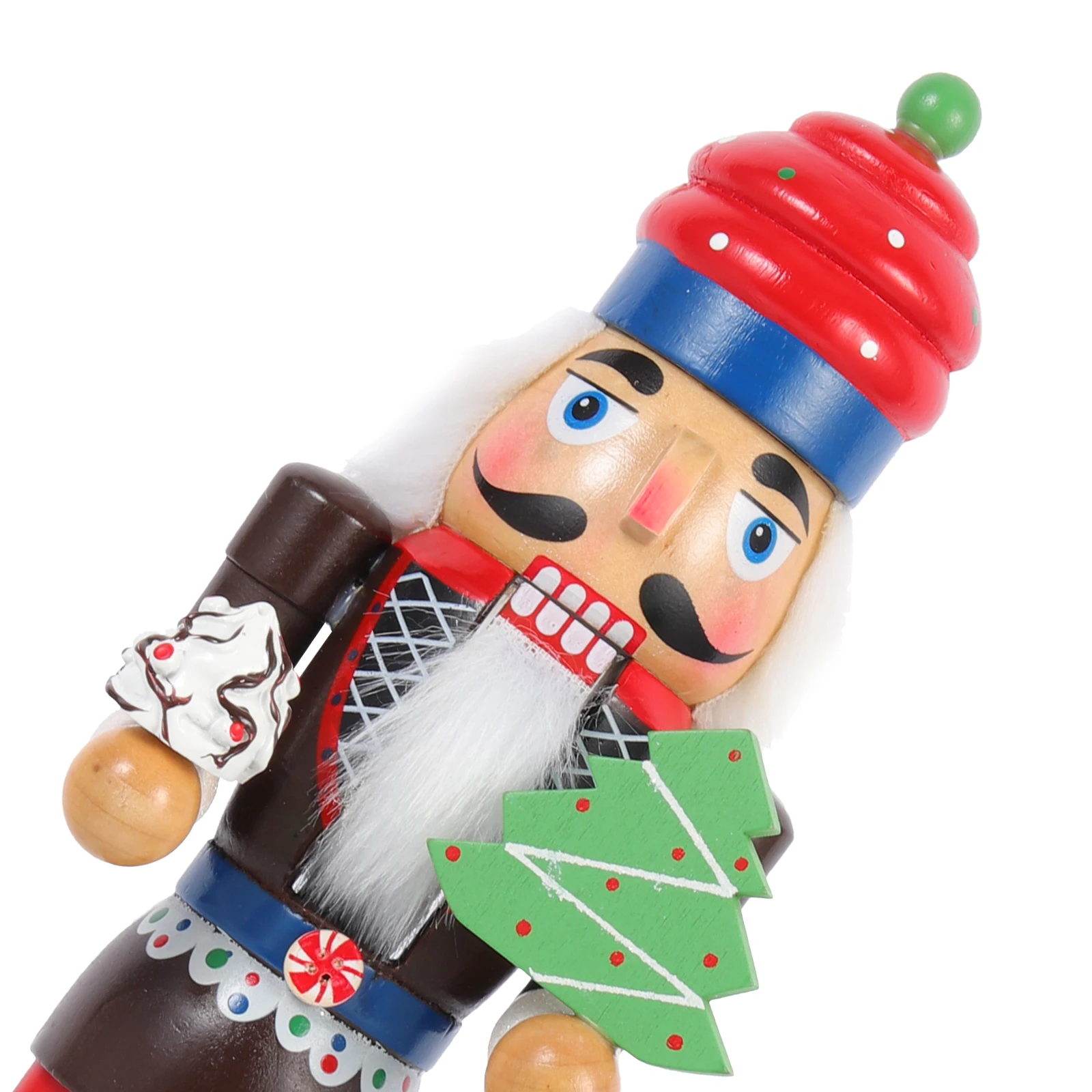 

Christmas Tree Table Decor Nutcracker Ornament Wood Ornaments Figures Puppet Nutcrackers Figurine Child