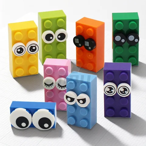 Round Tile Eye Eyelash Pupile Pattern Printed Building Blocks Bulk Accessory MOC Bricks Model Toys Compatible with 98138 14769