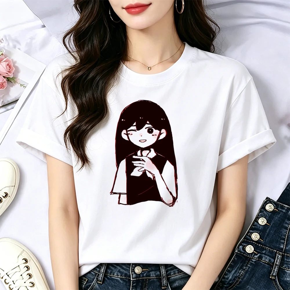 Omori shirt girl grunge vintage manga anime shirt jojifuku y2k emo