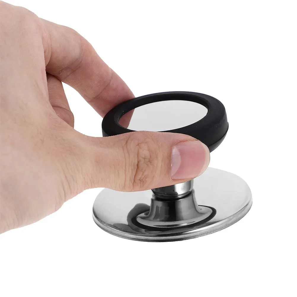 

2Pcs Black Silicone Pot Lid Knob Handles Wear Resistant Cookware Replacement Kitchen Utensils Accessories