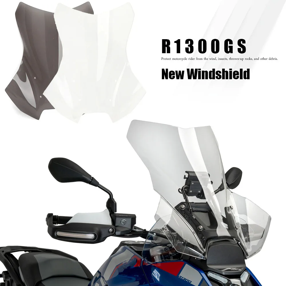 

New Motorcycle Accessories Adjustable Wind Screen Windshield For BMW R1300GS R 1300 GS R1300 GS r1300gs 2023 2024