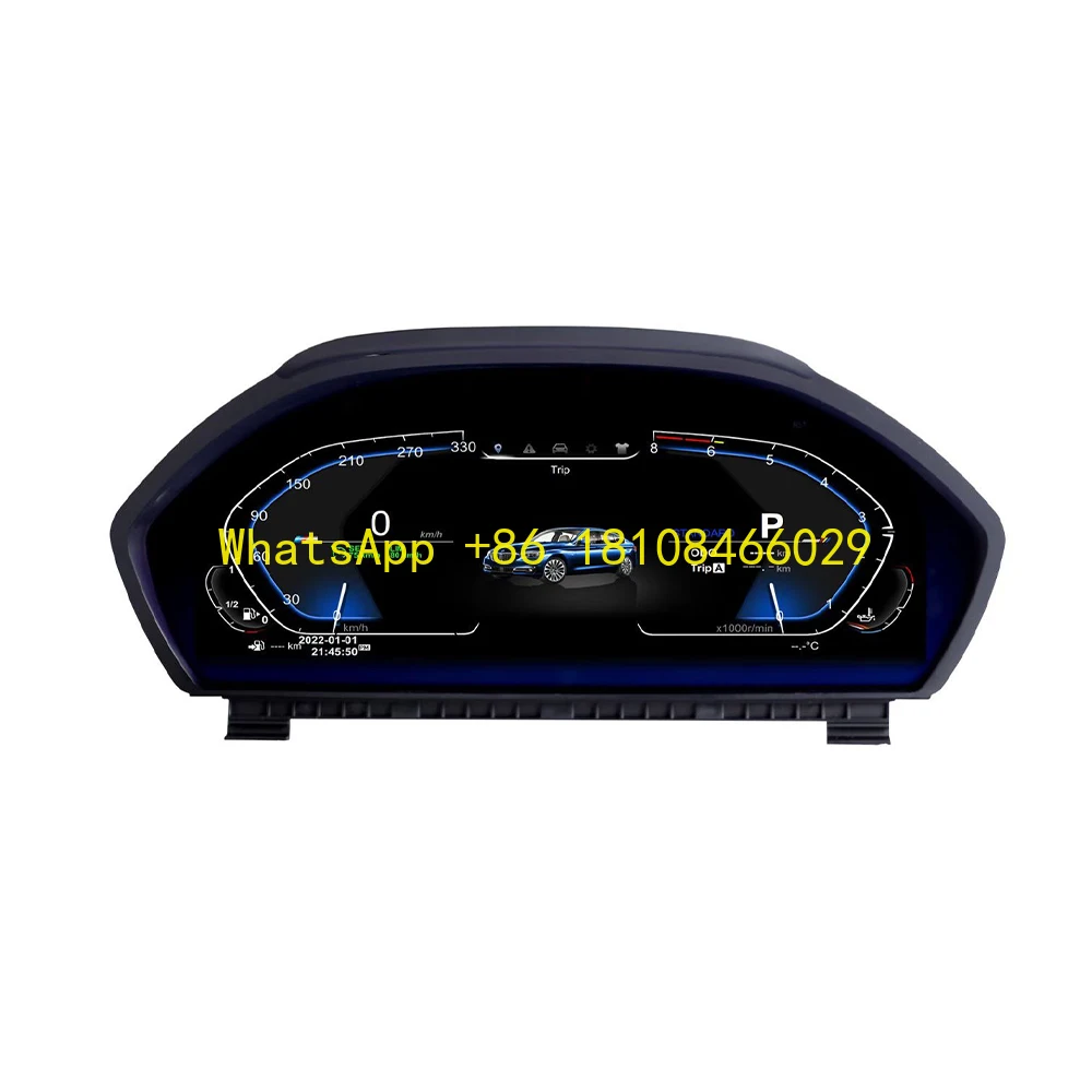 

12,3-дюймовая ЖК-дисплей для BMW 3 серии 2013-2020, автомобильный ЖК-дисплей, умная приборная панель, приборная панель, спидометр, таблица дисплея скорости автомобиля