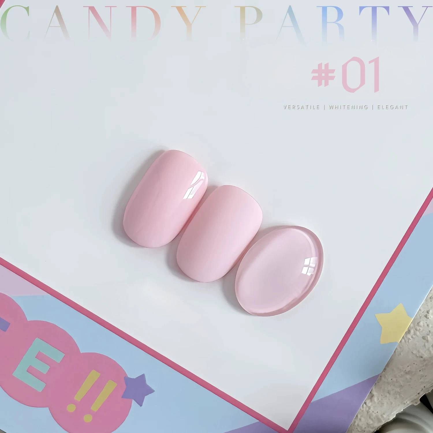 1 個 PSK 2025 新キャンディパーティーマニキュア夏甘い爪美白ミントグリーンドーパミンマカロンネイルアートネイル用品