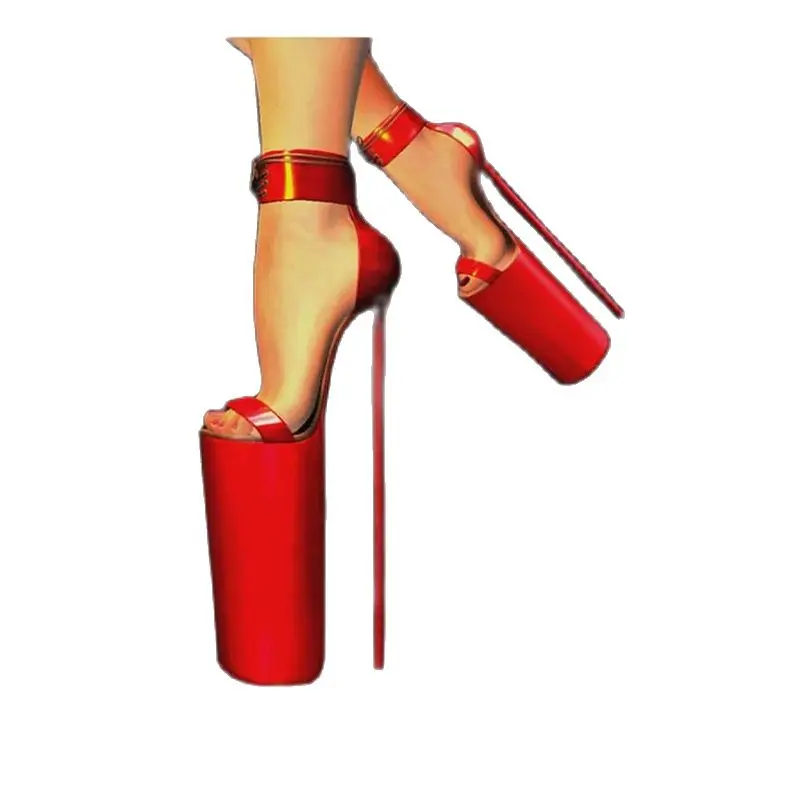 Preto rendas até oco mais sandálias plataforma peep toe fino salto alto moda sexy ocidental verão mulher sapatos zapatillas mujer