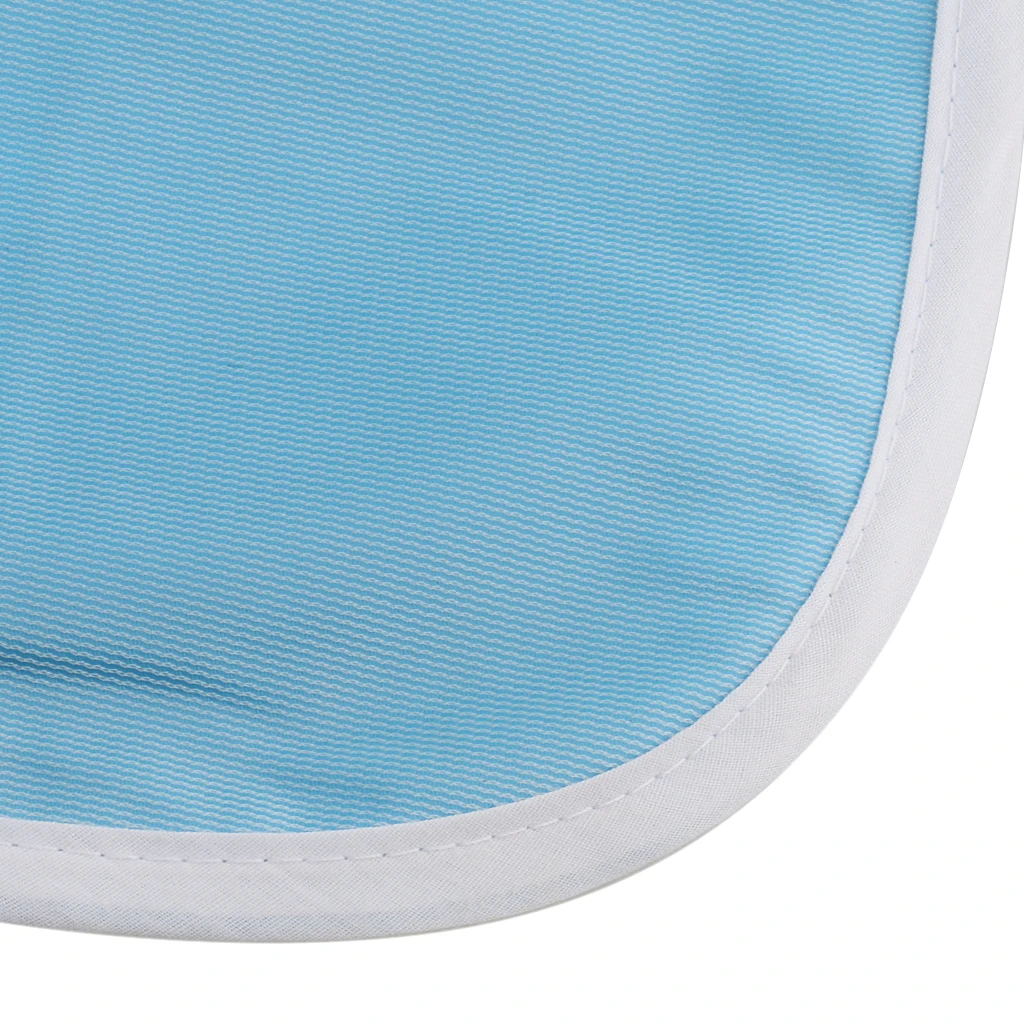 Adult Mealtime Waterproof Bib Reusable Cloth Protector Anti-oil Apron for Bedridden Dining Support