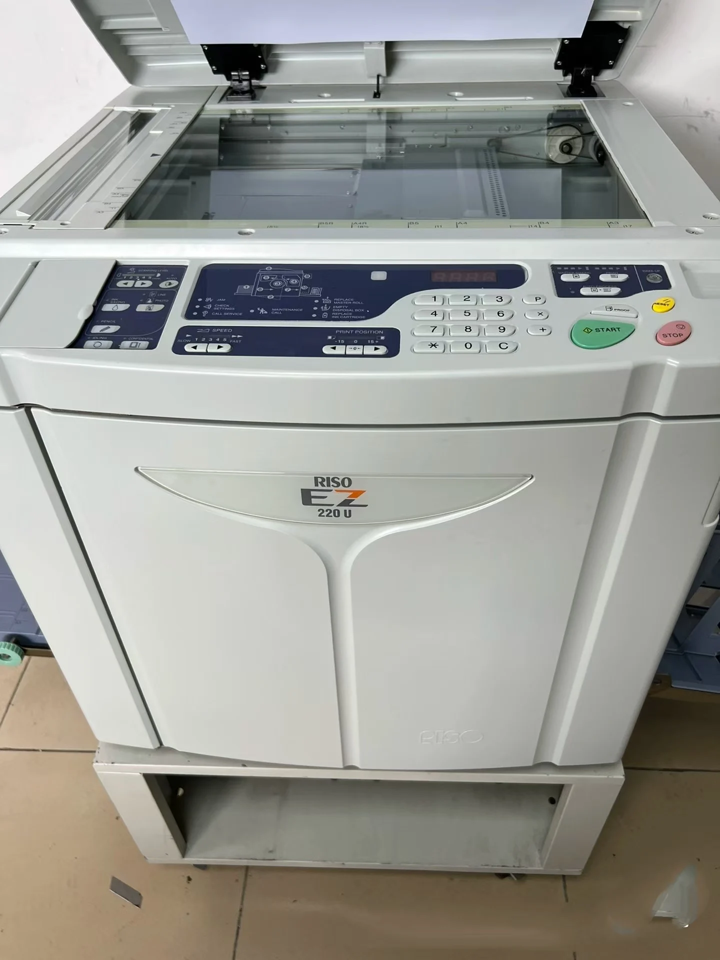 TLF BOA Qualidade e Bom Condiciono RZ200 RZ220 EZ200 EZ220 Ez221 A4 Risos Duplicador Remodelado