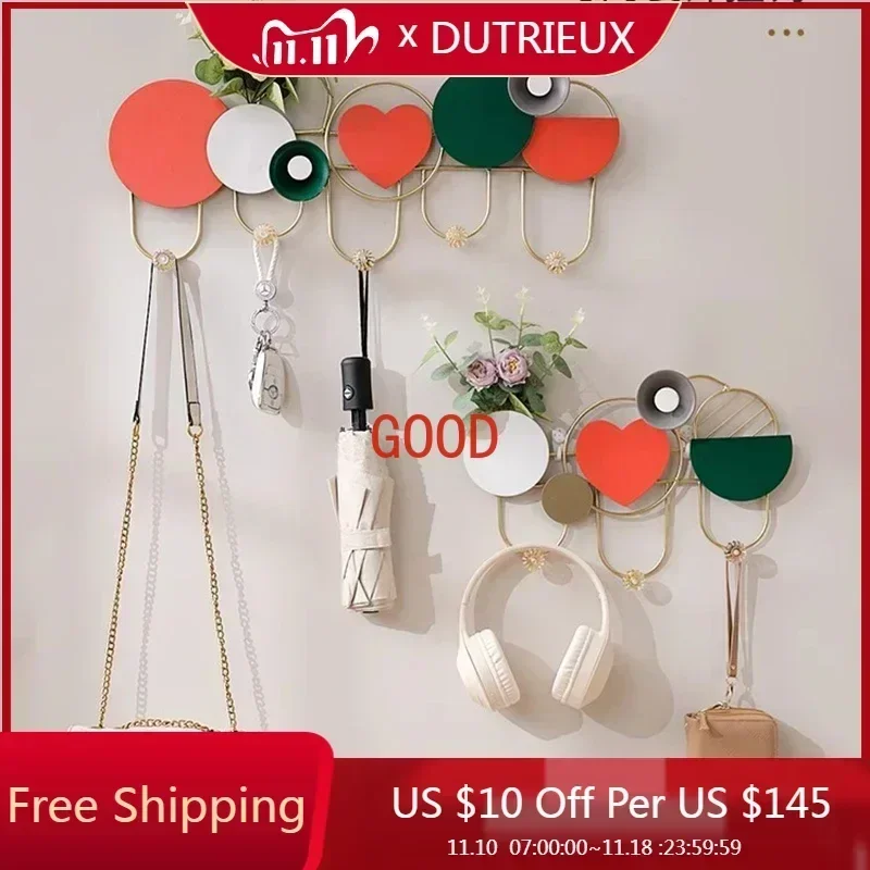 

Indoor Nordic Coat Racks Open Minimalist Hallway Makeup Organizer Coat Racks Rail Metal Porte Manteau Entrance Hall Furniture