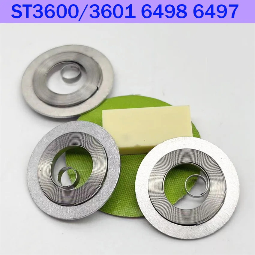 Watch Mainspring Power Bars Clockwork Accessories Suitable for ST3600/3601 6498 6497 Movements - Watch Repair Parts