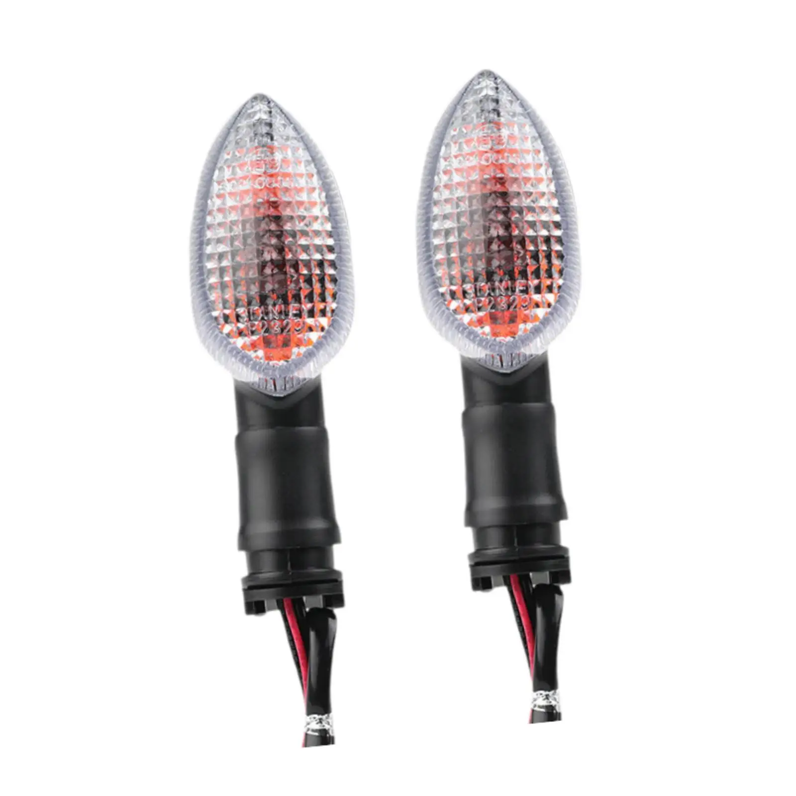 Durable Turn Signal Light Motorcycle Blinker Indicator Lamp Plastic 12V Accessory for Yamaha R1 R6 XJ6 FZ1 FZ6 FZ8 MT07 MT09