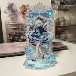 Furina Ice Cream Acrylic Stand Honkai Star Rail Game Goods Collection Kawaii Figure Display Desk Decoration Ornament Accesorios