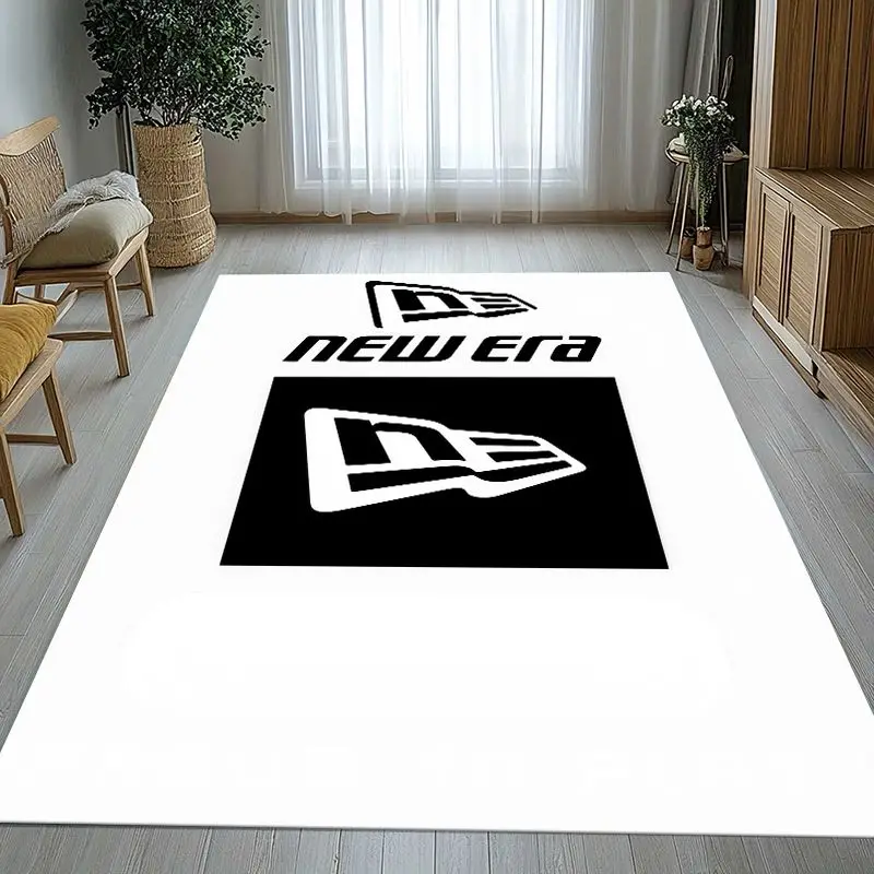Fishion NewS E-Era Baseball Sign Area Rug,Soft Non-Slip Carpet Mat for Living Room Bedroom Playroom,Sofa Floor Rug,Home Decor