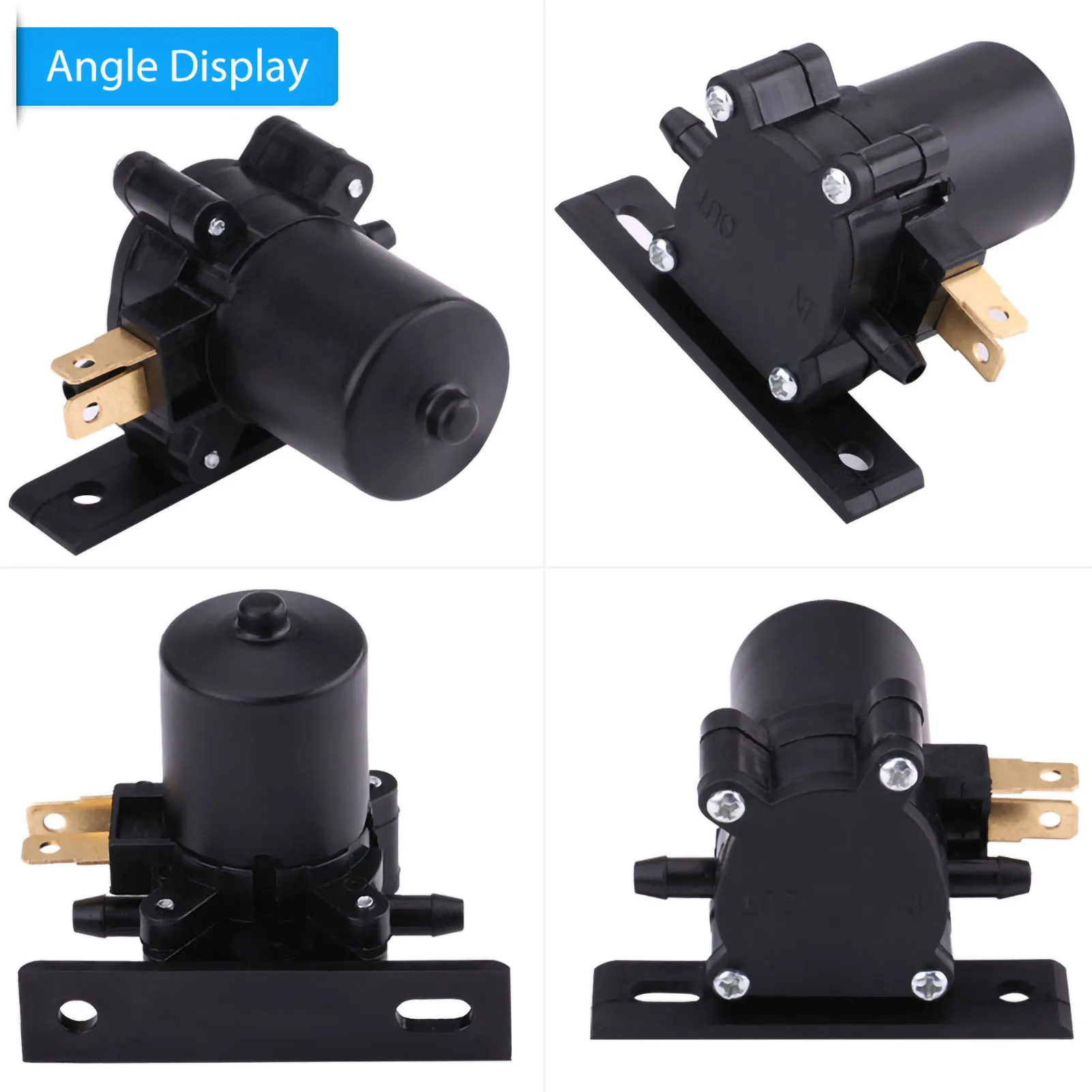 12V Scheibenwischer-Waschpumpenmotor für Auto, Van, Bus, LKW, Scheibenwaschpumpe, Waschpumpe