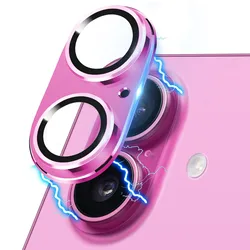 Original Color Camshield Camera Protector for iPhone 16 Pro Max / iPhone16 Plus Metal Frame 9H HD Glass Lens Film Sticker Cover