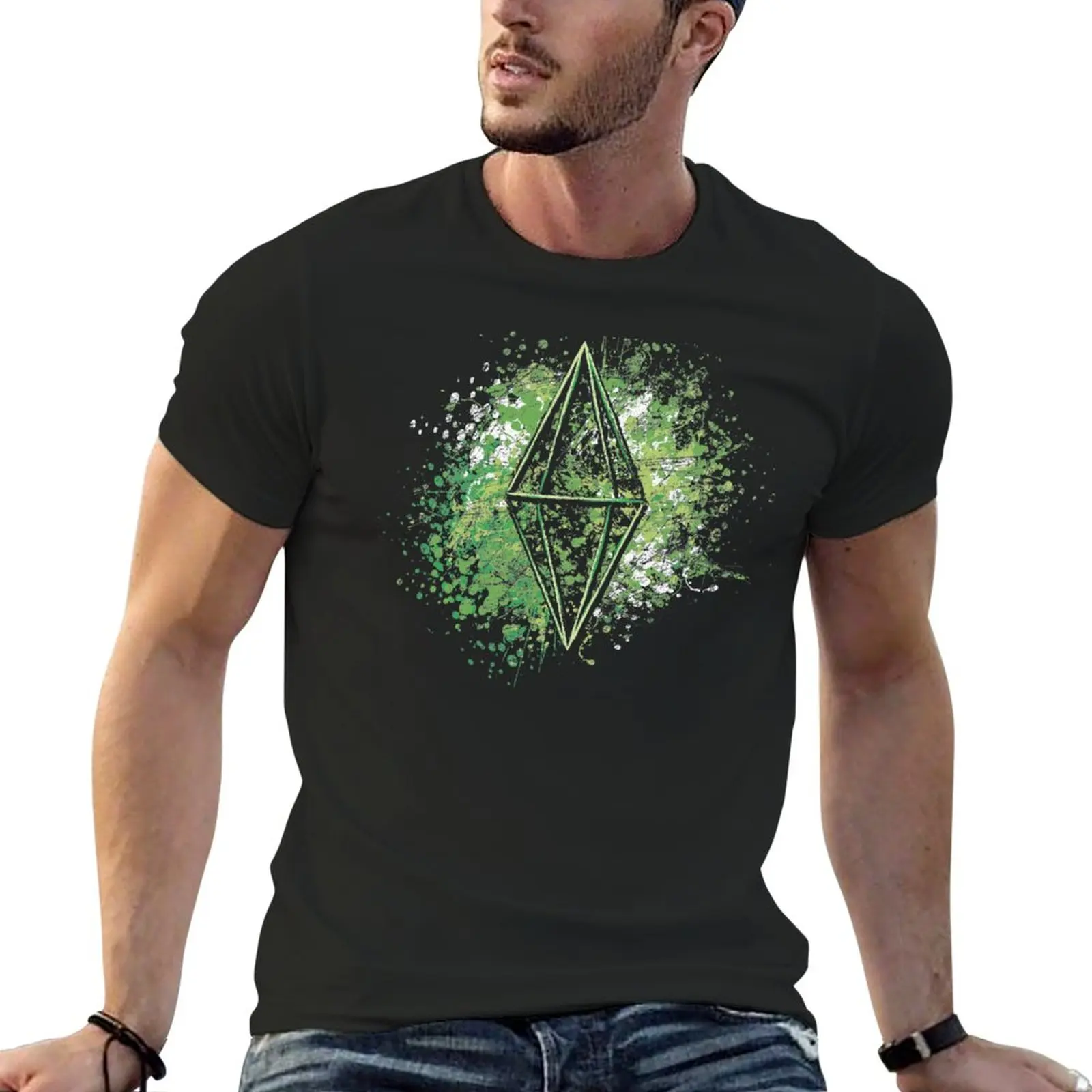 New Sims Splatter 2 T-Shirt graphics t shirt anime tshirts for men