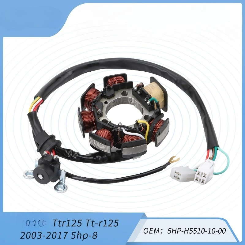 

Катушка зажигания (магнето) для мотоцикла Ttr125 Tt-r125 2003-2017, 5-8 HP