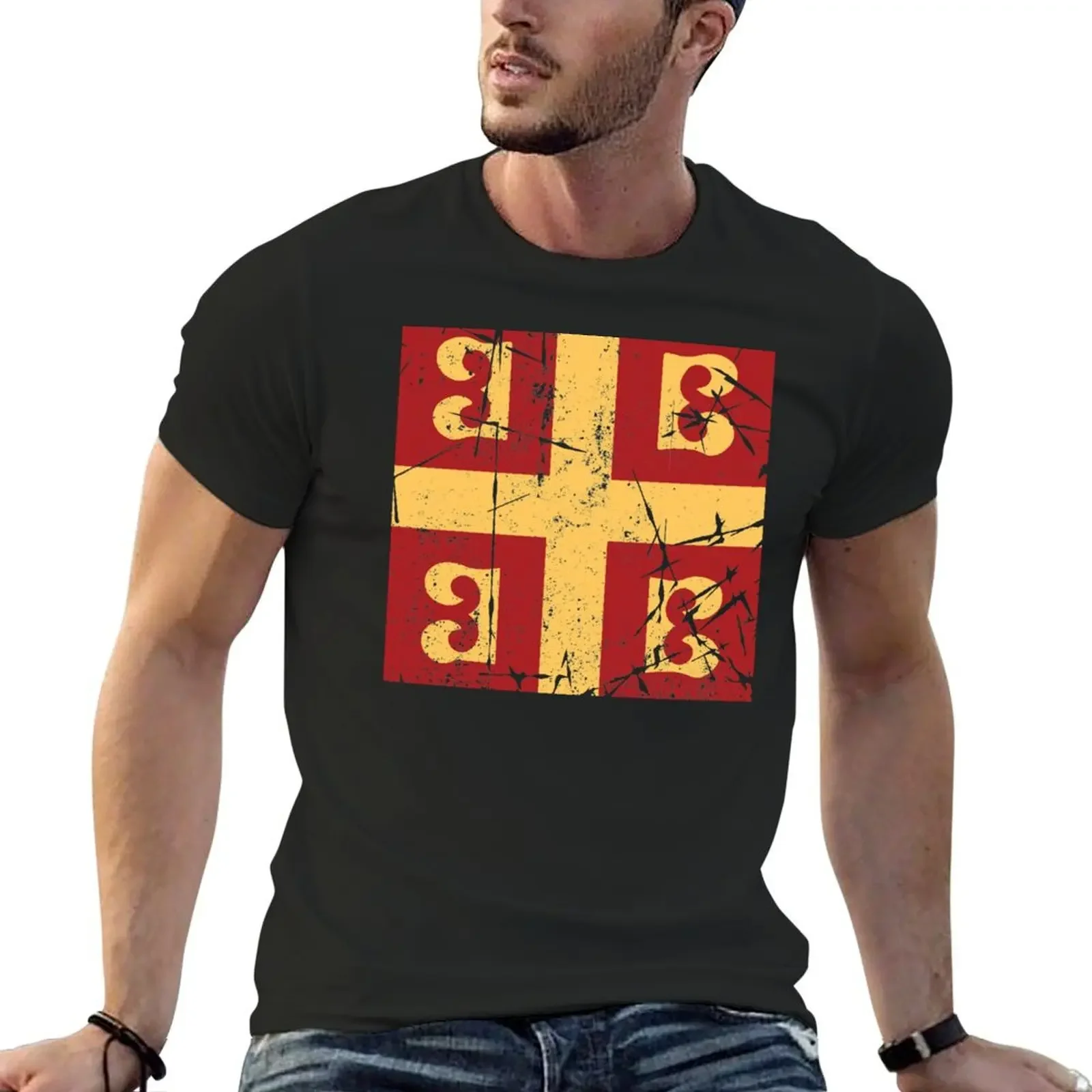 

Byzantine Flag Eastern Roman Empire T-Shirt graphics Personalized t-shirt men clothing