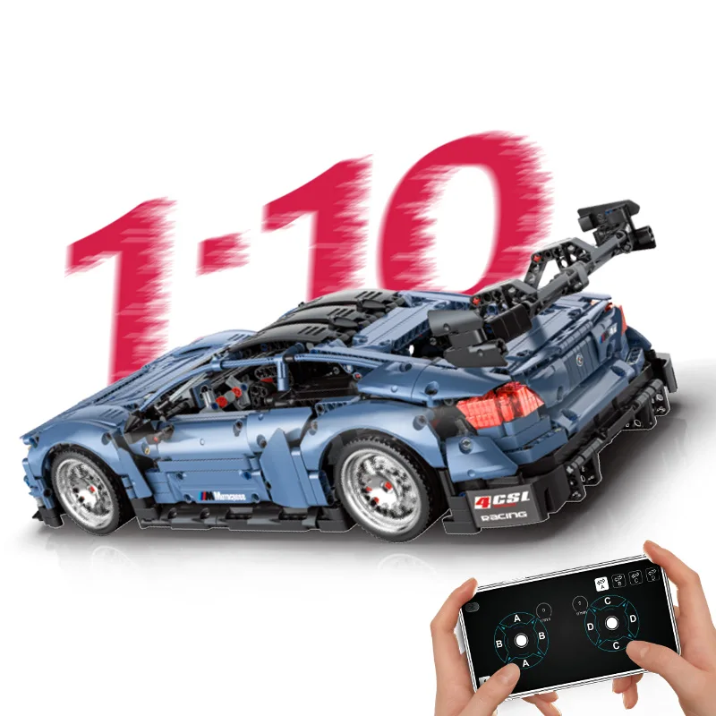 2280 Stuks Technische 1:10 Sportwagen 9058 Model Bouwsteen Bakstenen App Educatief Afstandsbediening Jongens Speelgoed Verjaardagen Geschenken