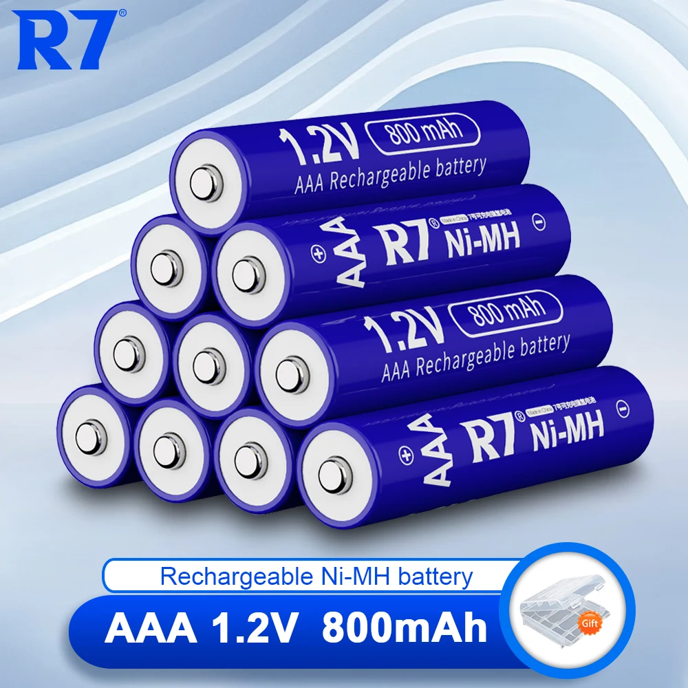 

R7 1.2V AAA NI-MH Battery 800mAh Rechargeable AAA Battery aaa 3A For toys Mouse Remote Control