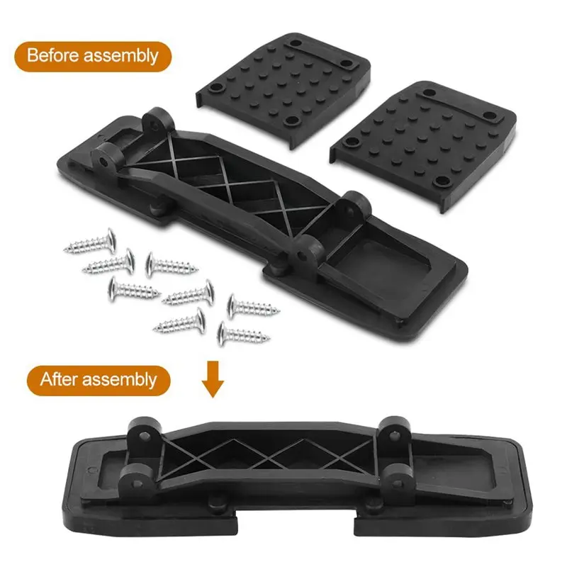 DTEN-3X Stilt Soles Replacement Kits, Stilt Soles Anti-Slip Pads For Drywall, Non-Slip Stilts Soles Foot Pads With Screw