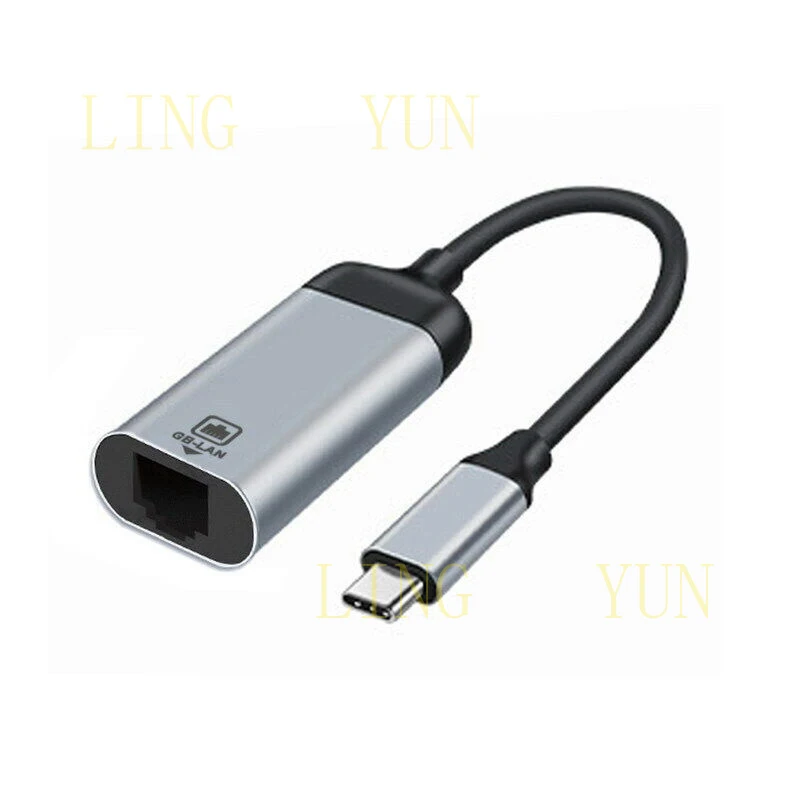 Z  CY  Type-C USB-C USB3.1 to 1000Mbps Gigabit Ethernet Network LAN Adapter