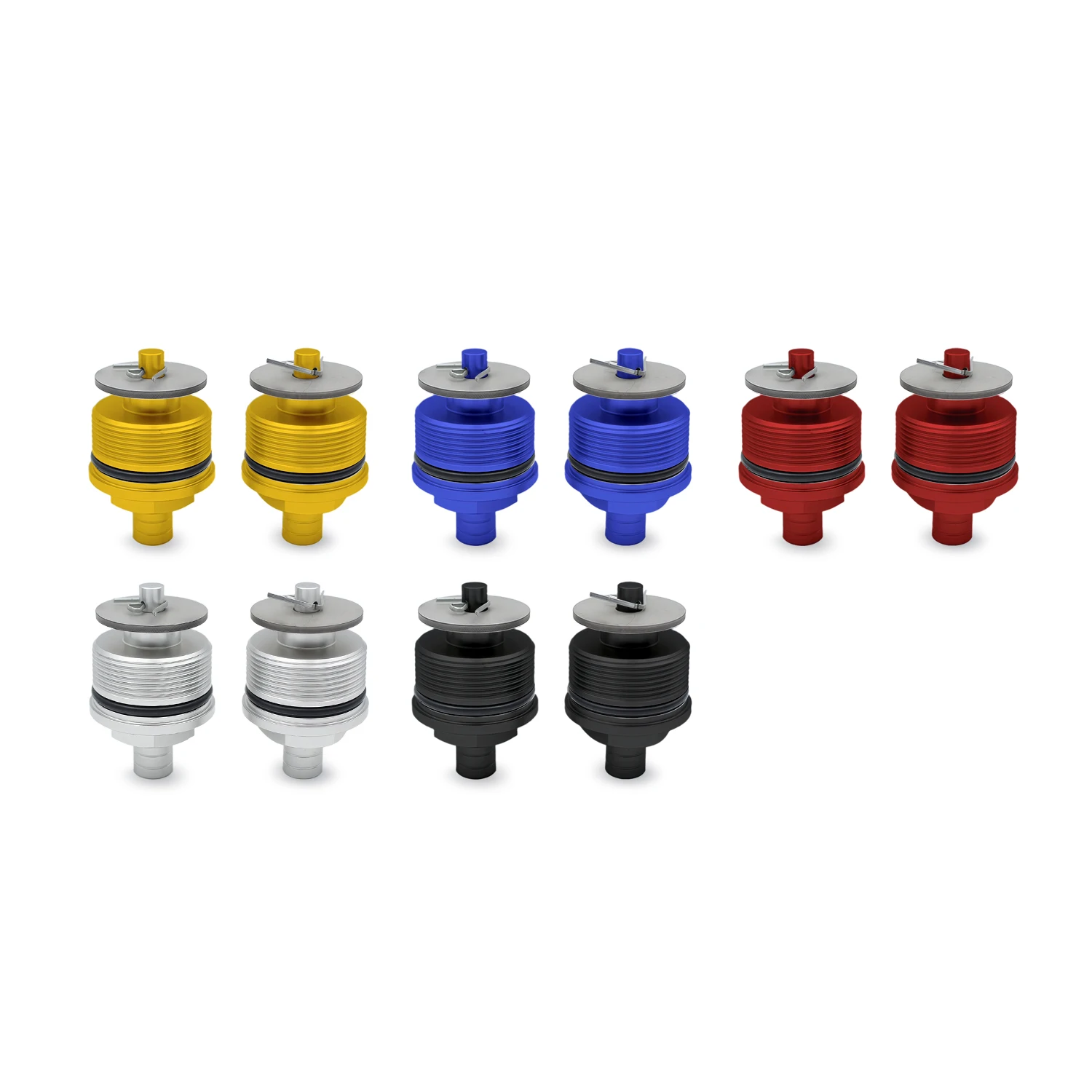 For Honda CBR250 MC19 MC22 For Kawasaki Ninja 250 Pair Motorcycle Spare Part Front Shock Absorber Screw Fork Cover Cap Preload