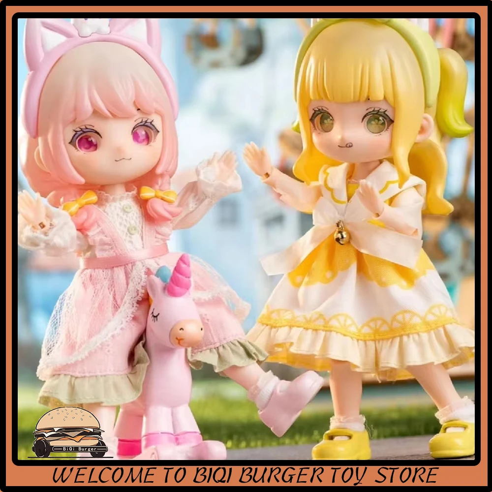 

Liroro Summer Island Series слепая коробка BJD Ob11 1/12 Кукла-сюрприз Коробка Mystery Box Аниме Фигурка Guess Bag Kawaii Милые игрушки Подарки