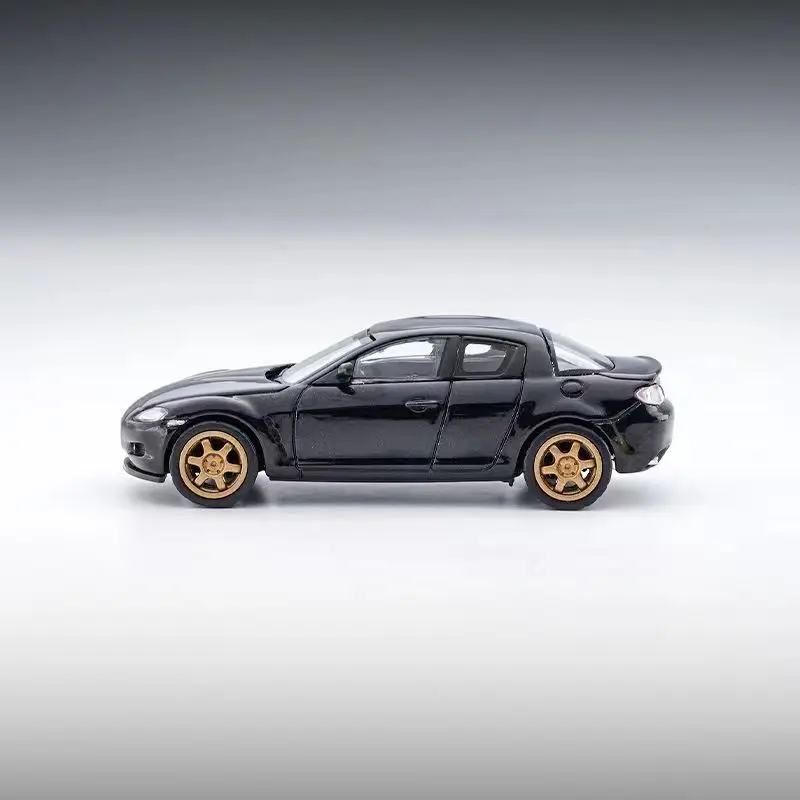 1/64 Mazda RX-8 Sports Car Simulation Alloy Car Model Diecast Toy Small-scale Car Model Collection Miniature Model Children Gift