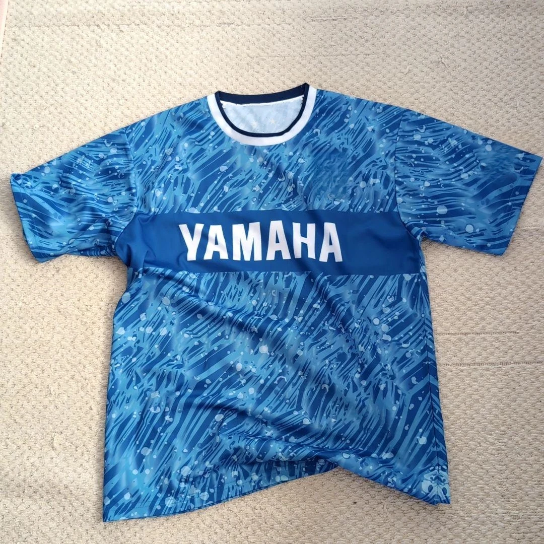 2026 YAMAHA Racing Team New Short-sleeve T-shirt  Men's Motorcycle Riding Jersey Loose Breathable Quick-drying Design T-shirt