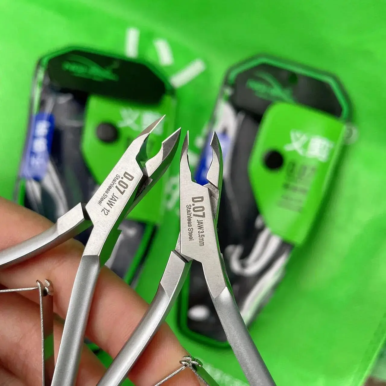 Vietmam NGHIA Nipper D03 D07 Podstawowy trymer do pielęgnacji paznokci Nożyczki 14 mm Ostrze do manicure z martwą skórą na krawędzi paznokcia Narzędzie do leczenia