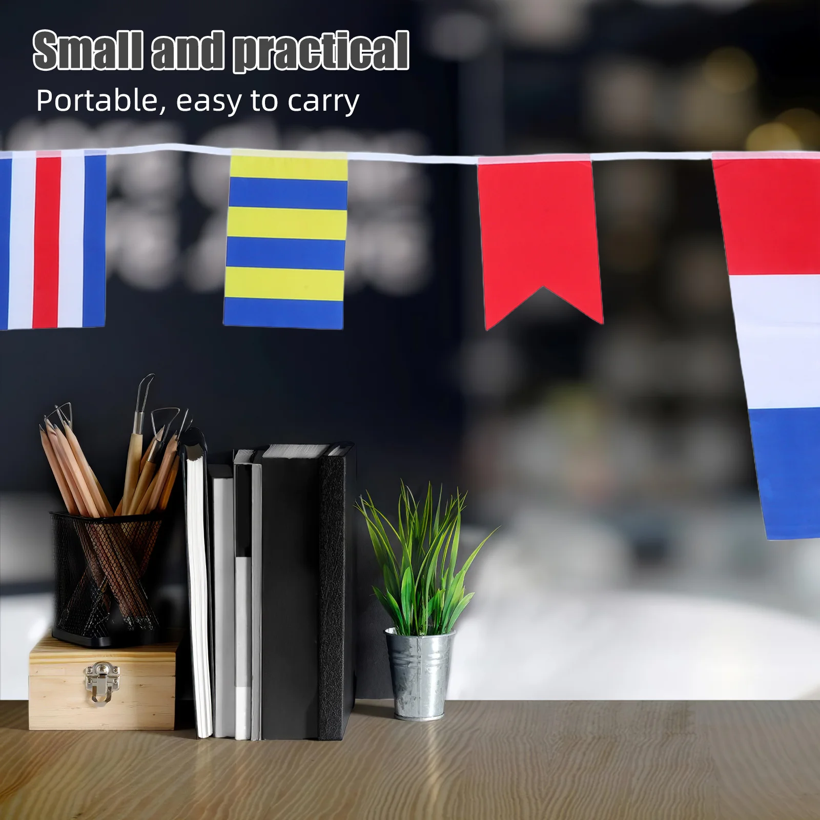 

Nautical Signal Flags International Code Alphabet Marine Safety Banners for Boats Ships Outdoor Decoration Sailing Flag