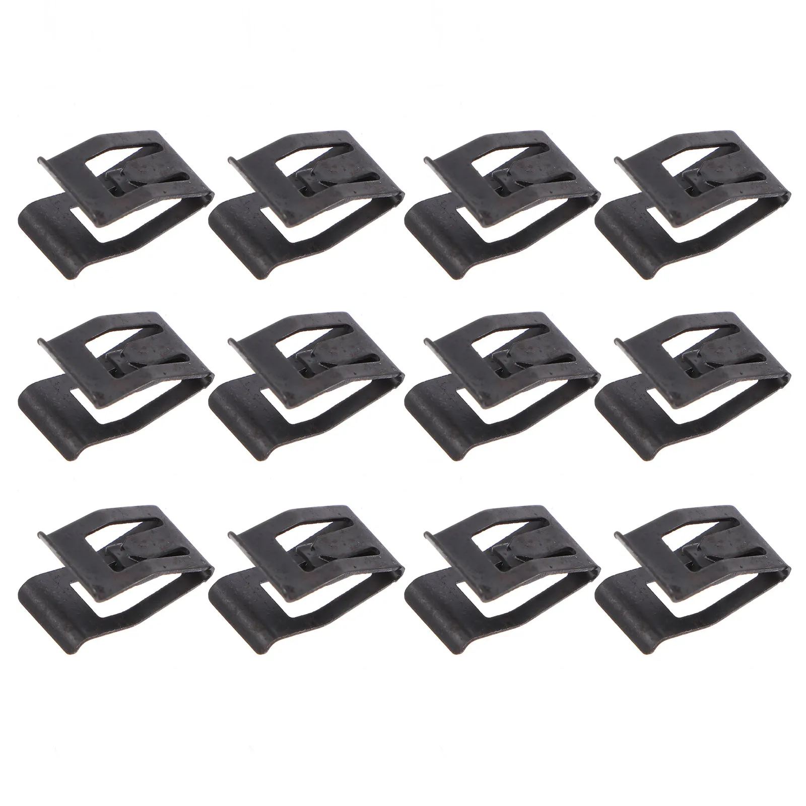 

50Pcs Universal Car Console Dashboard Metal Retainer Clips Easy Fastener Clips Vehicle Mounting Accessories