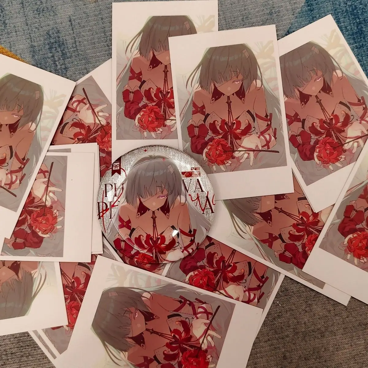 

Аниме Wuthering Waves фразолова красный паук лилия косплей мультфильм двойная вспышка значок эмблема фотокарточки закладка украшение рождественский подарок