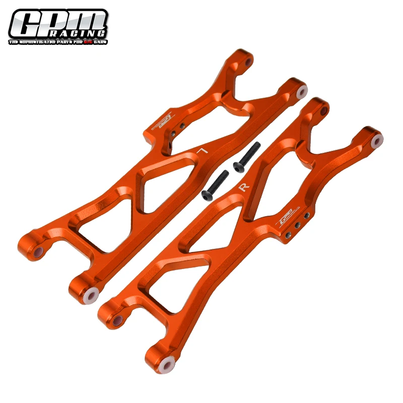 Bracciones inferiores traseros de aluminio GPM para ARRMA 1/10 Kraton 4X4 4S BLX ARA102690