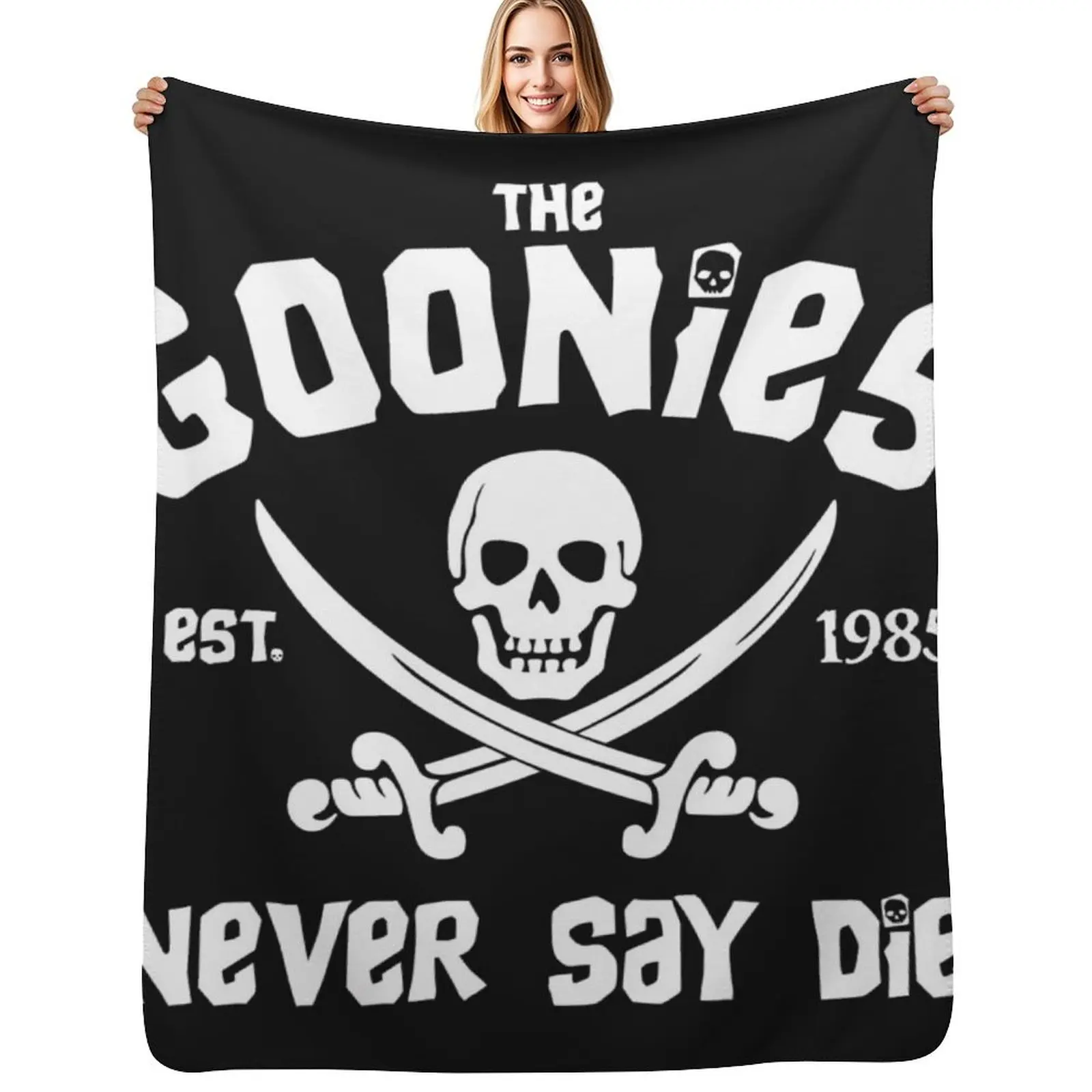 

The Goonies Throw Blanket Machine Washable Soft Warm Blanket