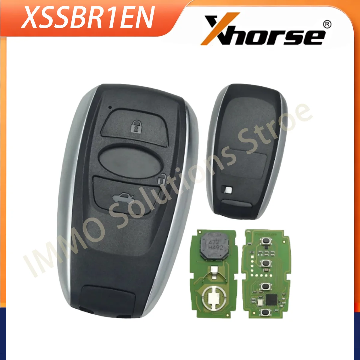 Xhorse XSSBR1EN Smart Key Shell for Subaru Type Works with VVDI Key Tool