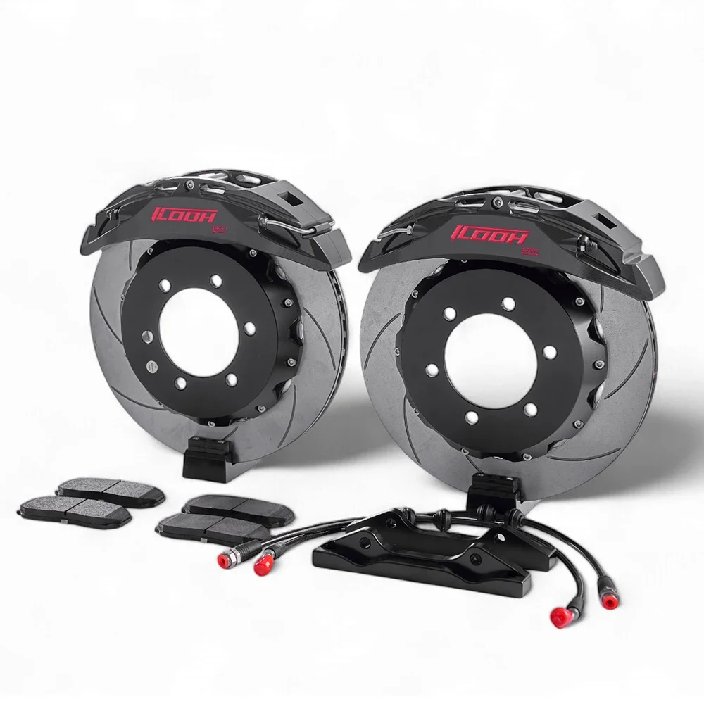 

High Performance ICOOH 4 Piston Big Brake Kits DM4 355MM Rotor Size Brake Kits For