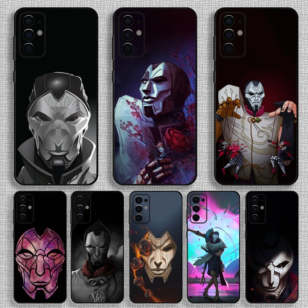 

Game LOL-L J-Jhin Phone Case For Samsung S24,S21,S22,S23,S30,Ultra,S20,Plus,Fe,Lite,Note,10,9,5G Black Soft Cover