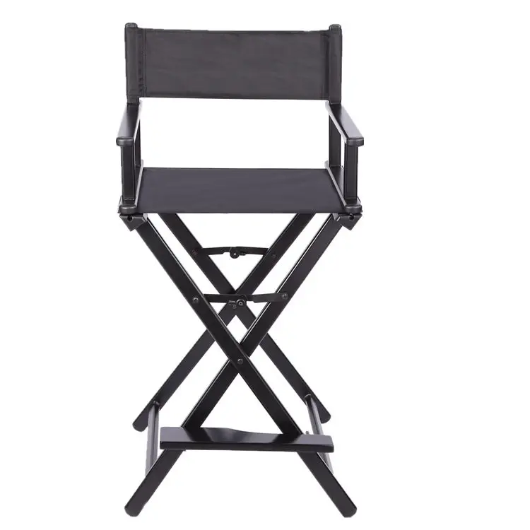 Compact Professional Aluminum Folding Chair - Outdoor Makeup & Director Seat