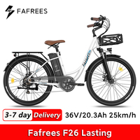 Fafrees F26 Lasting Electric Bicycle for Men Mountain Bike 250W 36V 20.3Ah Lithium Battery City E-bike