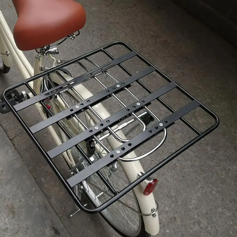 Wasserdichter Fahrrad-Gepäckträger, verbreiterte Verlängerung, abnehmbare Fahrrad-Rückwand, hinterer Gepäckträger – Detail 7