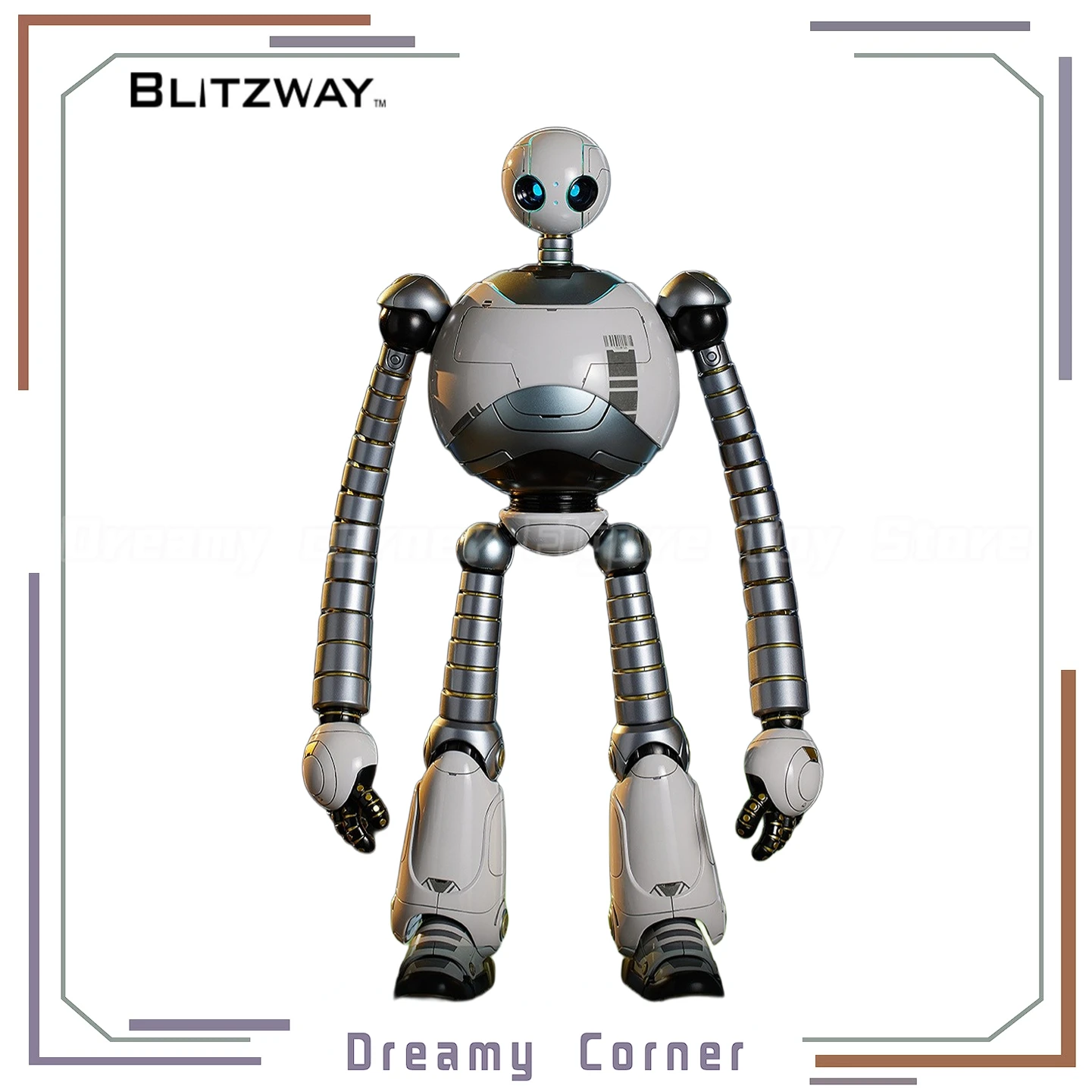 

【Pre-sale】Original BLITZWAY Carbotix The Wild Robot Action Mecha Toy Model Gift Collection