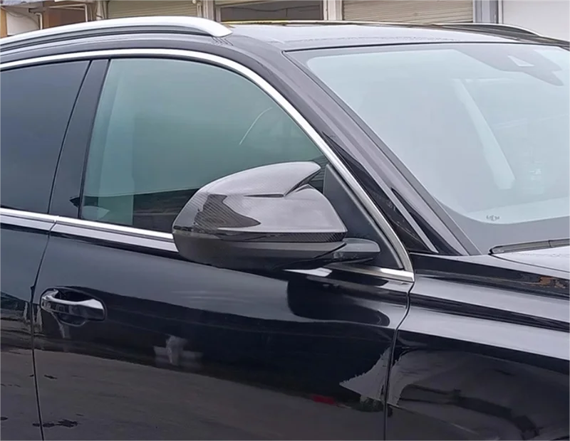 لأودي Q8/SQ8/RSQ8/لامبورغيني URUS 2018 2019 2020 2021 2022 2023 ReaI ألياف الكربون الجافة مرآة الرؤية الخلفية قذيفة سبويلر عدة