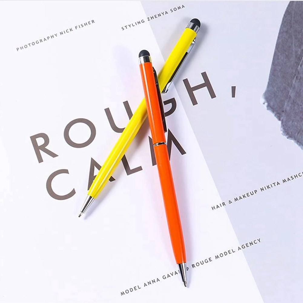 A91P 15Piece Stylus For Touch Screen Metal Pen Multicolor Stylus Replacement Accessories For Touch Screen Cell Phone Tablet Devi