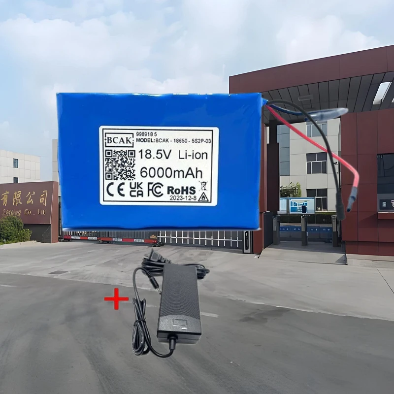 

BCAK Style 5S2P 18,5 В 6000 мАч литий-ионный аккумулятор для резервной батареи солнечная литиевая батарея освещение электрическая отвертка ручная