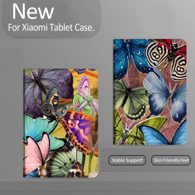 

Colorful Cartoon Butterfly Gift Tablet Case For Xiaomi Redmi Mini Pad SE K 2 4 5 6 7 8 2023 2025 11 8.8 11.2 10.1 Pro